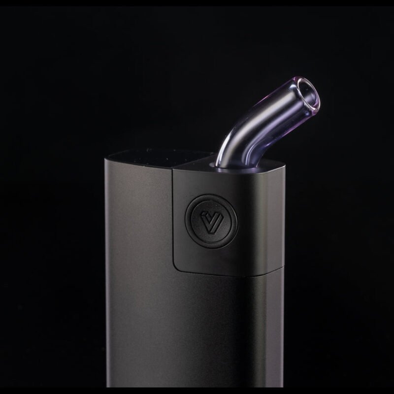 POTV Lobo vapour cloud from glass mouthpiece