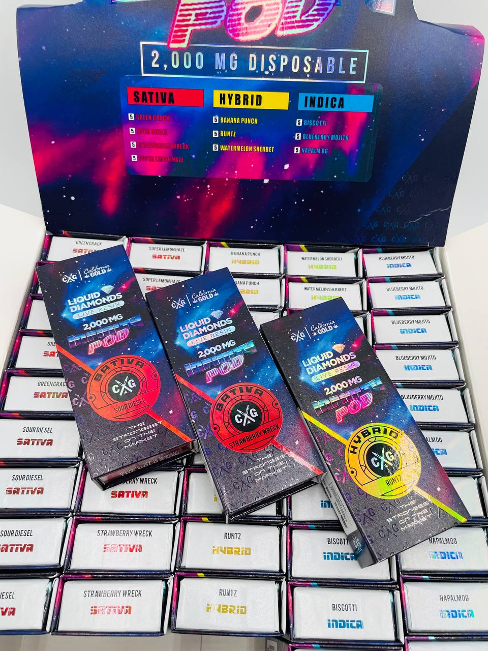 California Gold 2G Disposable